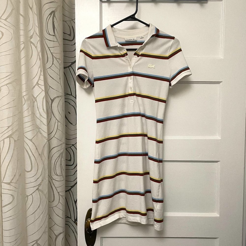 Lacoste | Women's Stretch Cotton Piqué Polo Dress